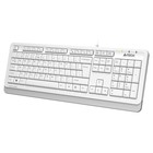 Клавиатура A4Tech Fstyler FKS10 белый/серый USB - Фото 7
