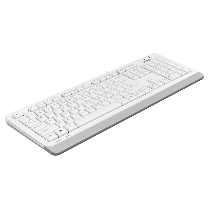 Клавиатура A4Tech Fstyler FKS10 белый/серый USB - фото 51354398