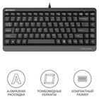 Клавиатура A4Tech Fstyler FKS11 черный/серый USB (FKS11 GREY) - Фото 2