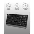 Клавиатура A4Tech Fstyler FKS11 черный/серый USB (FKS11 GREY) - Фото 3