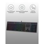 Клавиатура A4Tech Fstyler FX60 серый USB slim LED (FX60 GREY / NEON) - Фото 3