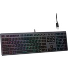 Клавиатура A4Tech Fstyler FX60H серый USB slim LED (FX60H GREY/NEON) - Фото 9