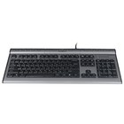Клавиатура A4Tech KLS-7MUU серебристый/черный USB slim Multimedia - Фото 4