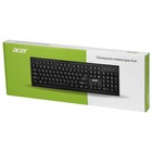 Клавиатура Acer OKW120 черный USB (ZL.KBDEE.006) - фото 9828735