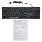 Клавиатура Оклик 400MR черный USB slim - фото 51354695 Клавиатура Оклик 400MR черный USB slim - фото 51354695