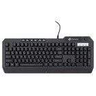 Клавиатура Оклик 715G черный USB Multimedia for gamer LED (1680657) - Фото 2