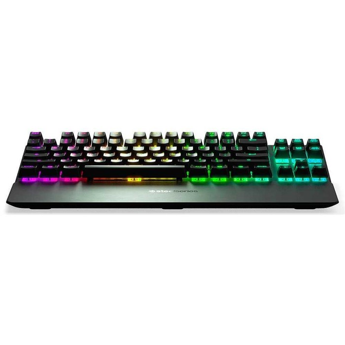 Клавиатура Steelseries Apex Pro TKL механическая черный USB for gamer LED (подставка для зап   10046 - фото 51354812