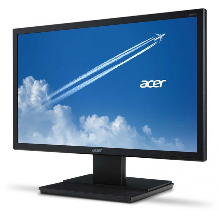 Монитор Acer 23.6" V246HQLbi черный VA LED 16:9 HDMI матовая 250cd 178гр/178гр 1920x1080 60H   10046 - фото 51357408