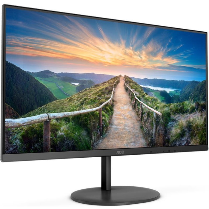 Монитор AOC 23.8" Value Line Q24V4EA черный IPS LED 16:9 HDMI M/M матовая 250cd 178гр/178гр   100462 - фото 51359300