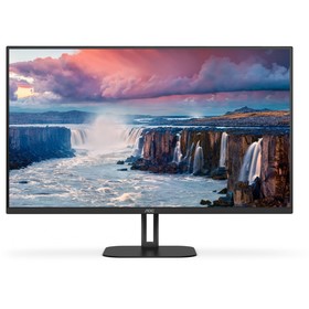 Монитор AOC 31.5" Q32V5CE черный VA LED 1ms 16:9 HDMI M/M матовая 300cd 178гр/178гр 2560x144   10046