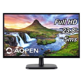 Монитор Aopen 23.8" 24CL1Ybi черный IPS LED 5ms 16:9 HDMI матовая 250cd 178гр/178гр 1920x108   10046