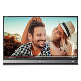 Монитор Asus 15.6" Portable MB16AP темно-серый IPS LED 16:9 глянцевая 220cd 178гр/178гр 1920   10046