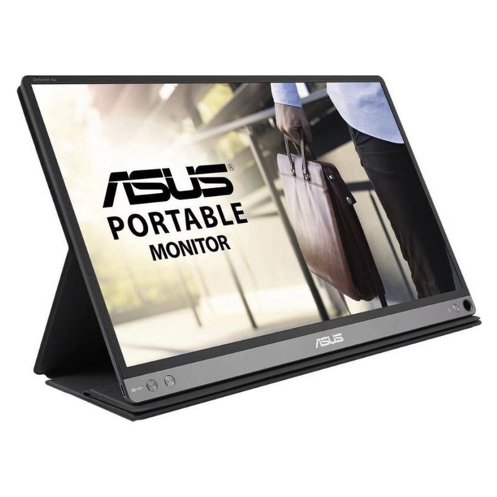 Монитор Asus 15.6" Portable MB16AP темно-серый IPS LED 16:9 глянцевая 220cd 178гр/178гр 1920   10046 - фото 51431250