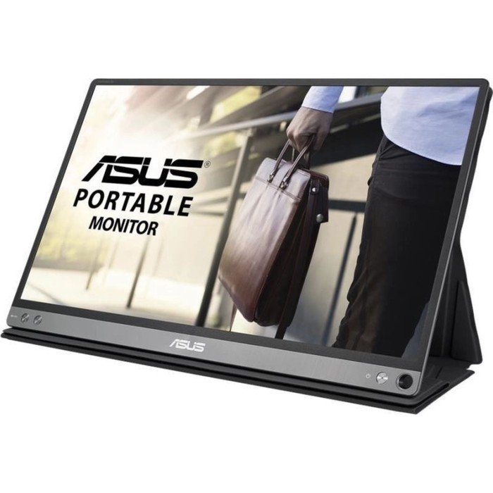 Монитор Asus 15.6" Portable MB16AP темно-серый IPS LED 16:9 глянцевая 220cd 178гр/178гр 1920   10046 - фото 51431251