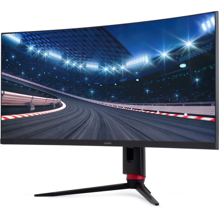 Монитор Digma 34" Overdrive 34A710Q черный VA LED 1ms 21:9 HDMI M/M матовая HAS Piv 450cd 17   10046 - фото 51359889