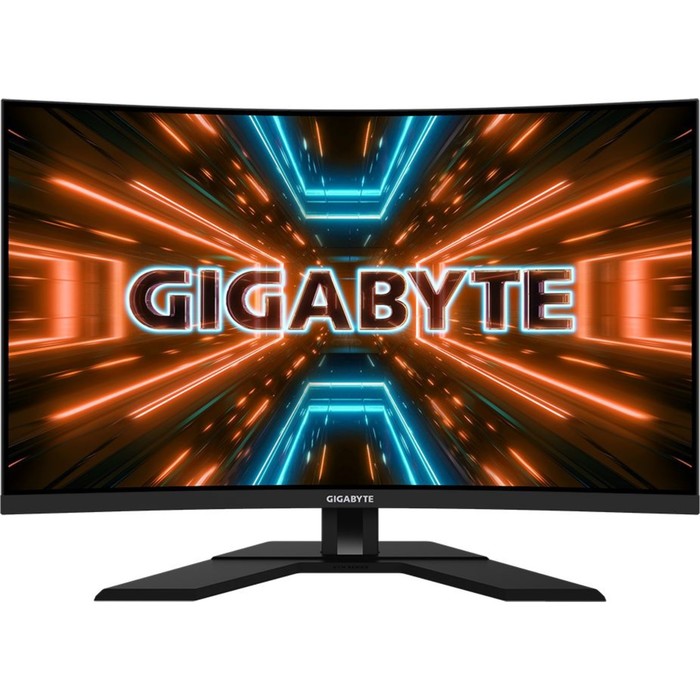 Монитор Gigabyte 31.5" M32QC черный VA LED 1ms 16:9 HDMI HAS 350cd 178гр/178гр 2560x1440 165   10046 - Фото 1