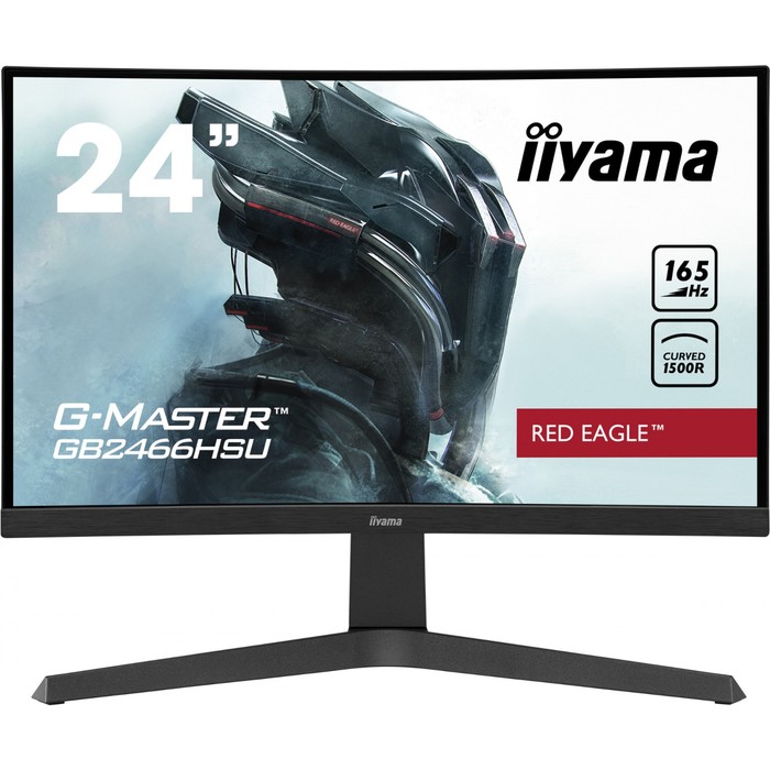 Монитор Iiyama 23.6" Red Eagle GB2466HSU-B1 черный VA LED 1ms 16:9 HDMI M/M матовая HAS 250c   10046 - Фото 1
