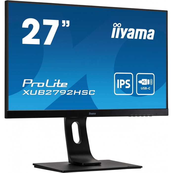 Монитор Iiyama 27" ProLite XUB2792HSC-B1 черный IPS LED 16:9 HDMI M/M матовая HAS Piv 250cd   100464 - фото 51360210