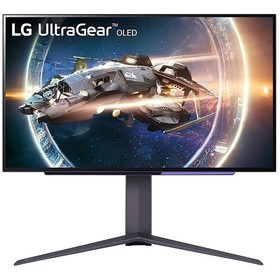 Монитор LG 27" UltraGear 27GR95QE-B черный OLED LED 16:9 HDMI матовая HAS Piv 200cd 178гр/17   10046 10046462