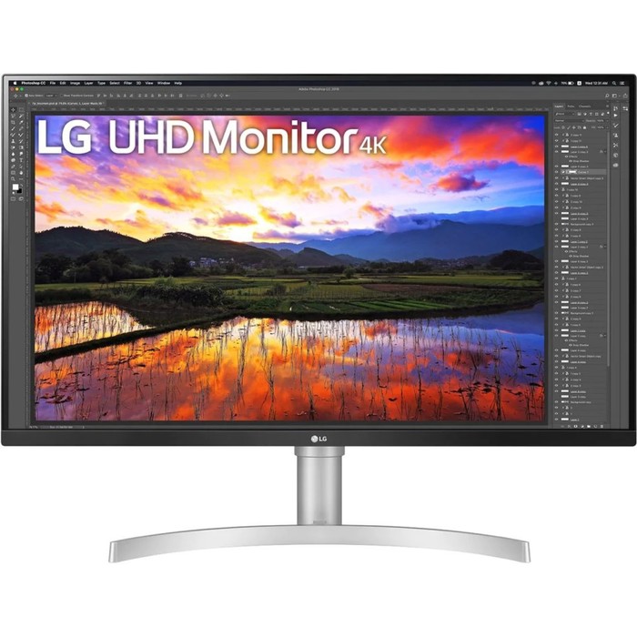 Монитор LG 31.5" 32UN650-W белый IPS LED 16:9 HDMI M/M матовая HAS 350cd 178гр/178гр 3840x21   10046 - Фото 1