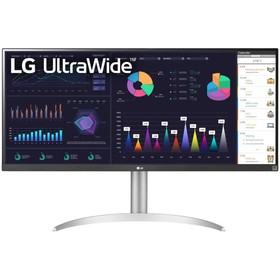 Монитор LG 34" 34WQ65X-W белый IPS LED 21:9 HDMI матовая HAS 500cd 178гр/178гр 2560x1080 60H   10046