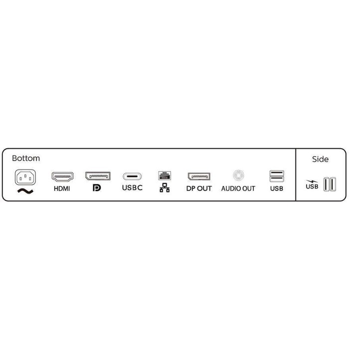 Монитор Philips 23.8" 243B1 (00/01) черный IPS LED 4ms 16:9 HDMI M/M матовая HAS Piv 1000:1   100465 - фото 51360550