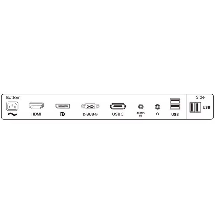 Монитор Philips 23.8" 243B9 черный IPS LED 4ms 16:9 HDMI M/M матовая HAS Piv 1000:1 250cd 17   10046 - фото 51360561