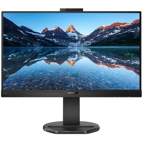 Монитор Philips 23.8" 243B9H черный IPS LED 4ms 16:9 HDMI M/M Cam матовая HAS Piv 250cd 178г   10046