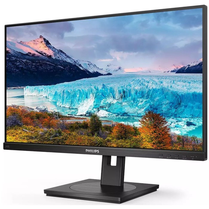 Монитор Philips 23.8" 243S1 черный IPS LED 16:9 HDMI M/M матовая HAS Piv 300cd 178гр/178гр 1   10046 - фото 51360570