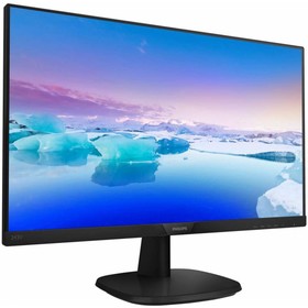 Монитор Philips 23.8&quot; 243V7QDSB (00/01) черный IPS LED 16:9 DVI HDMI матовая 250cd 1920x1080   10046