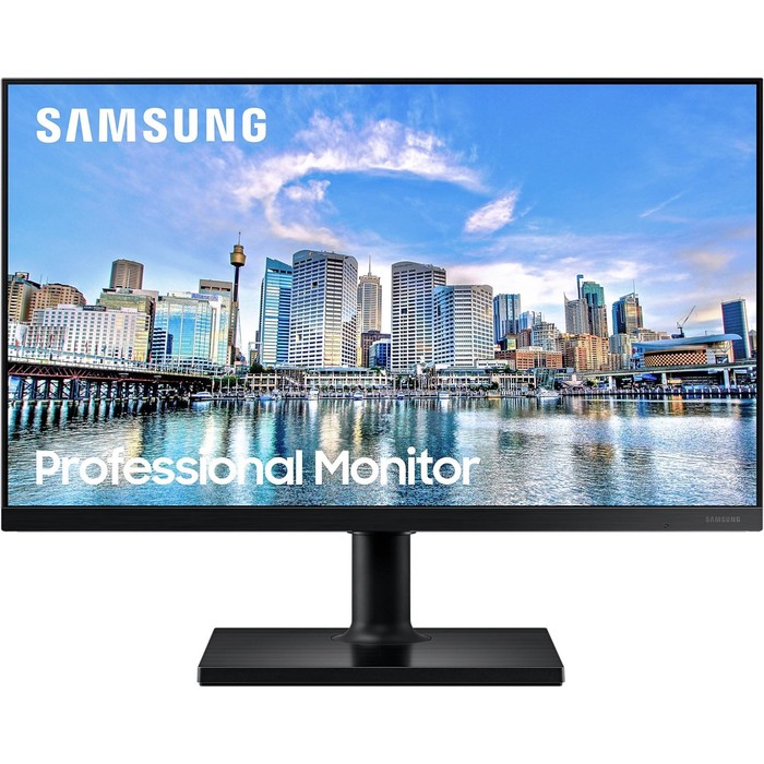 Монитор Samsung 23.8" F24T450FQI черный IPS LED 16:9 HDMI матовая HAS Piv 250cd 178гр/178гр   100465 - Фото 1