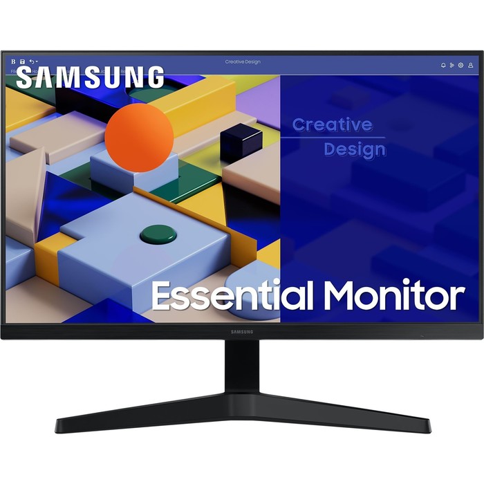 Монитор Samsung 23.8" S24C310EAI черный IPS LED 16:9 HDMI матовая 250cd 178гр/178гр 1920x108   10046 - Фото 1