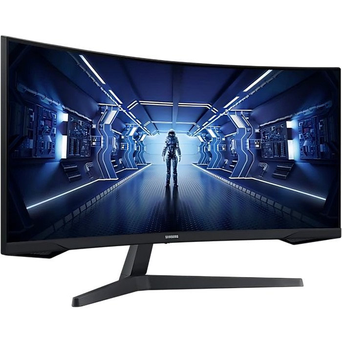 Монитор Samsung 34" Odyssey G5 C34G55TWWI черный VA LED 1ms 21:9 HDMI матовая 250cd 178гр/17   10046 - фото 51360781