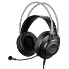 Наушники с микрофоном A4Tech Fstyler FH200i серый 1.8м накладные оголовье (FH200I GREY) - фото 51360865