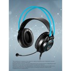 Наушники с микрофоном A4Tech Fstyler FH200i серый/синий 1.8м накладные оголовье (FH200I BLUE   10046 - Фото 5