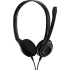 Наушники с микрофоном Epos Sennheiser PC 8 USB черный 2м накладные USB оголовье (1000432) - Фото 2