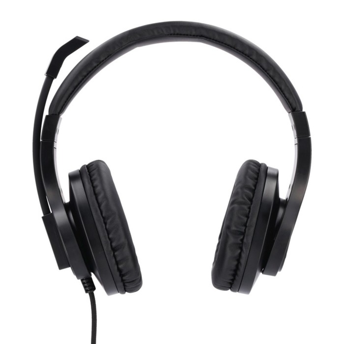 Наушники с микрофоном Hama HS-P300 черный 2м накладные оголовье (00139925) - фото 51361053