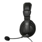 Наушники с микрофоном Оклик HS-M137V черный 1.8м мониторные оголовье (614046) - Фото 4