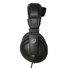 Наушники с микрофоном Оклик HS-M137V черный 1.8м мониторные оголовье (614046) - Фото 6