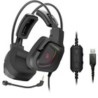 Наушники с микрофоном A4Tech Bloody G575 Pro серый 2м мониторные USB оголовье (G575 PRO) - фото 51361148