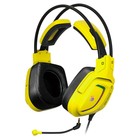 Наушники с микрофоном A4Tech Bloody G575 Punk желтый/черный 2м мониторные USB оголовье (G575   10046 - Фото 1