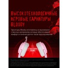Наушники с микрофоном A4Tech Bloody G575 розовый/голубой 2м мониторные USB оголовье (G575 /S 10046 - фото 51361176 Наушники с микрофоном A4Tech Bloody G575 розовый/голубой 2м мониторные USB оголовье (G575 /S 10046 - фото 51361176