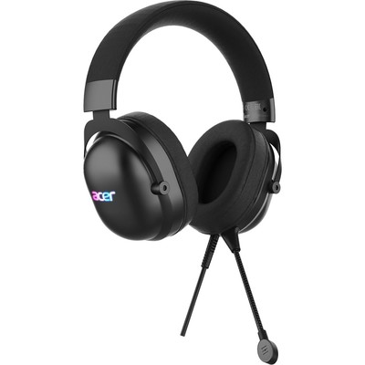 Наушники с микрофоном Acer AHW122 черный 2.1м мониторные USB оголовье (ZL.HDSCC.01U)