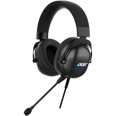 Наушники с микрофоном Acer AHW122 черный 2.1м мониторные USB оголовье (ZL.HDSCC.01U)