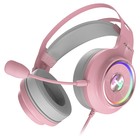 Наушники с микрофоном Edifier G4 TE розовый 2.5м накладные USB оголовье - фото 51361288 Наушники с микрофоном Edifier G4 TE розовый 2.5м накладные USB оголовье - фото 51361288