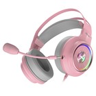 Наушники с микрофоном Edifier G4 TE розовый 2.5м накладные USB оголовье - фото 51361291 Наушники с микрофоном Edifier G4 TE розовый 2.5м накладные USB оголовье - фото 51361291