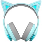 Наушники с микрофоном Edifier G5BT Cat голубое небо/серый мониторные BT оголовье - фото 51361296 Наушники с микрофоном Edifier G5BT Cat голубое небо/серый мониторные BT оголовье - фото 51361296