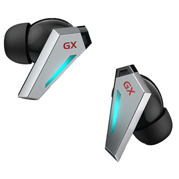 Наушники с микрофоном Edifier GX07 серый/черный вкладыши BT в ушной раковине - Фото 1