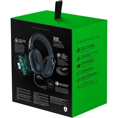 Наушники с микрофоном Razer Blackshark V2 Pro черный 1.3м мониторные Radio оголовье (RZ04-03   10046