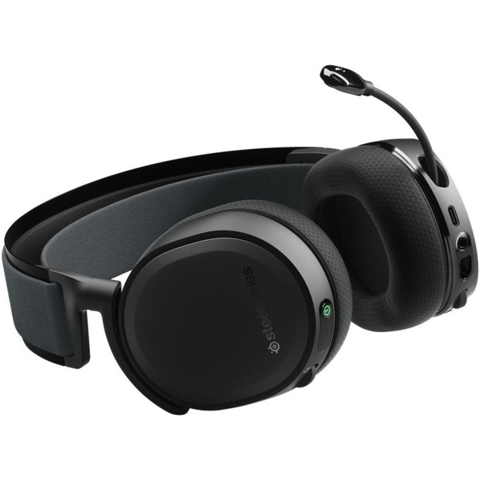 Наушники с микрофоном Steelseries Arctis 7+ черный мониторные Radio оголовье (61470) - фото 51361432